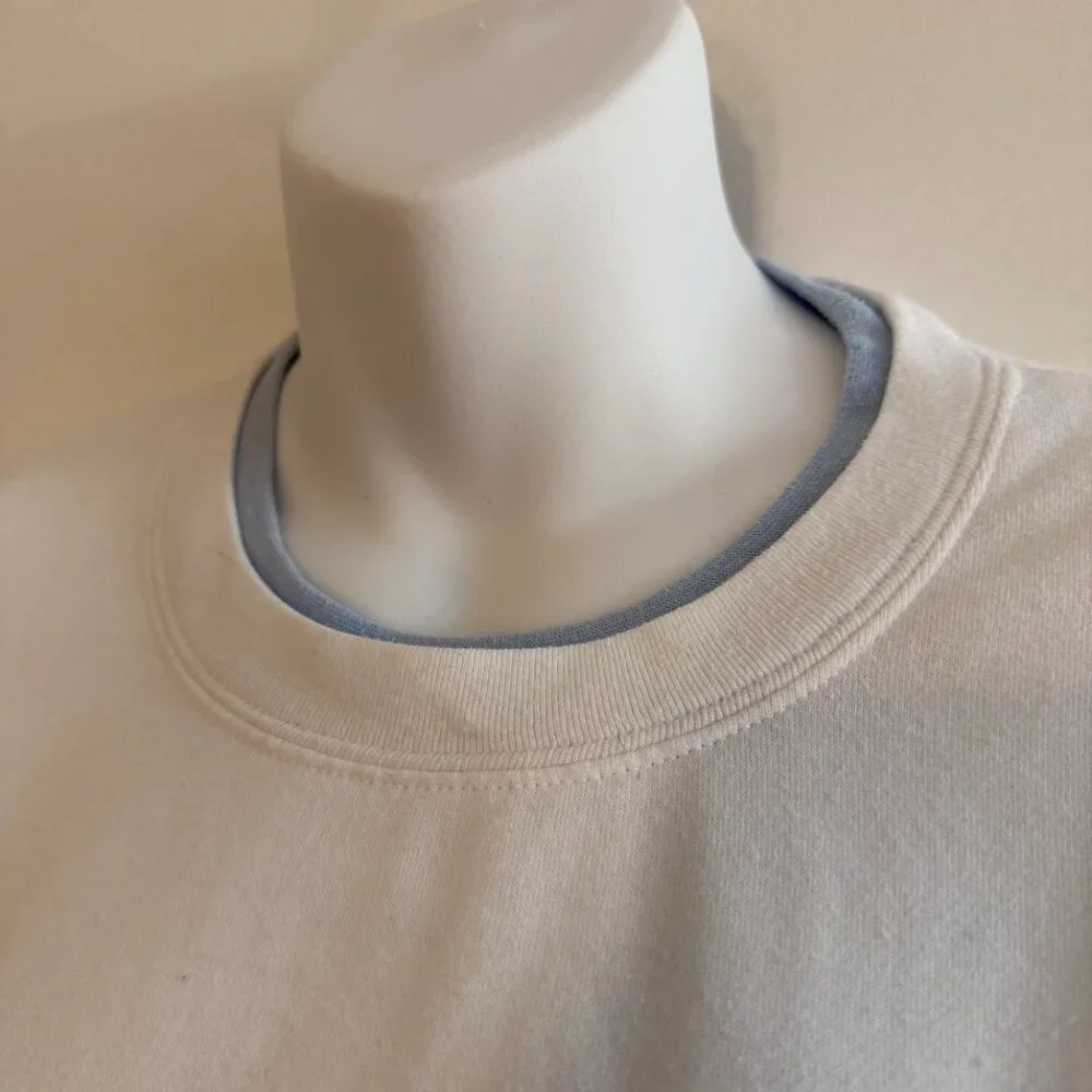 Vintage Rhinestone Snowman Sweatshirt | Decorated Originals | Size L - Picture 8 of 12